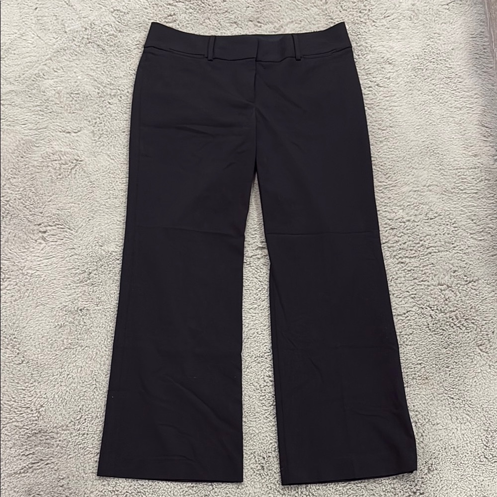 LOFT Black Wide Leg Pants Professional Style